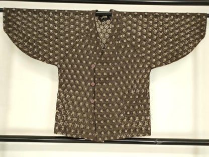 平和屋着物▽和装コート　スリーシーズン　春夏秋　塵除け　総レース　立涌花文　DABH6822az