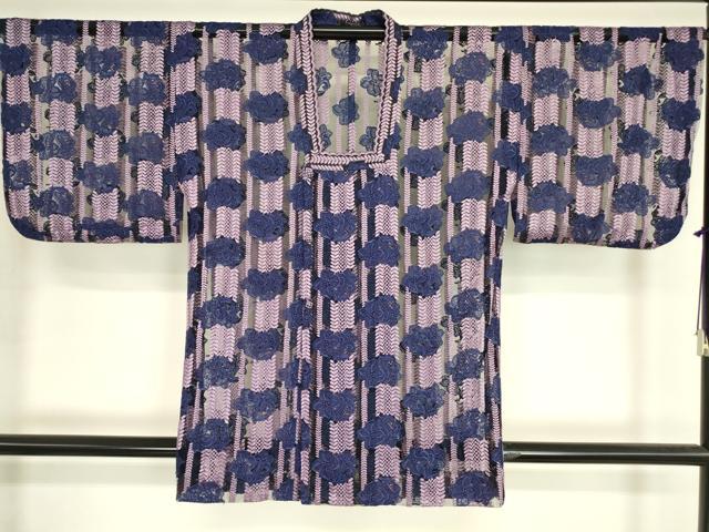 平和屋着物▽道行コート　スリーシーズン　春夏秋　塵除け　総レース　花間道　DABH6827az