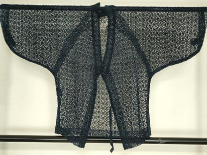 平和屋着物▽和装コート　スリーシーズン　春夏秋　塵除け　総レース　花尽くし　DABH6834az