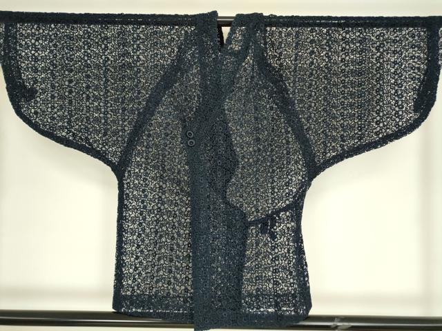 平和屋着物▽和装コート　スリーシーズン　春夏秋　塵除け　総レース　花尽くし　DABH6834az