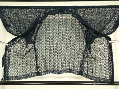 平和屋着物▽和装コート　スリーシーズン　春夏秋　塵除け　総レース　花尽くし　DABH6834az