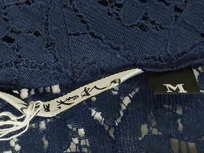 平和屋着物▽和装コート　スリーシーズン　春夏秋　塵除け　総レース　花丸文　未使用　DABH6835az