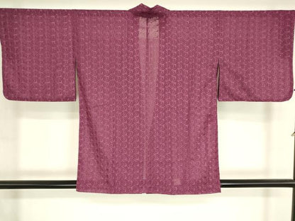 平和屋着物▽道中着　スリーシーズン　春夏秋　塵除け　総レース　舞葉間道　DABH6838az