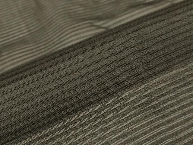 平和屋着物▽男性　長羽織　スリーシーズン春夏秋　塵除け　絽　黒色　正絹　逸品　DABH6841az