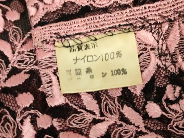 平和屋着物▽道行コート　スリーシーズン　春夏秋　塵除け　総レース　舞葉文　DABH6848az