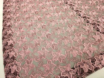 平和屋着物▽道行コート　スリーシーズン　春夏秋　塵除け　総レース　草花文　ロング丈　DABH6849az