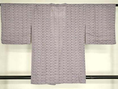 平和屋着物▽道行コート　スリーシーズン　春夏秋　塵除け　総レース　小花文　DABH6851az