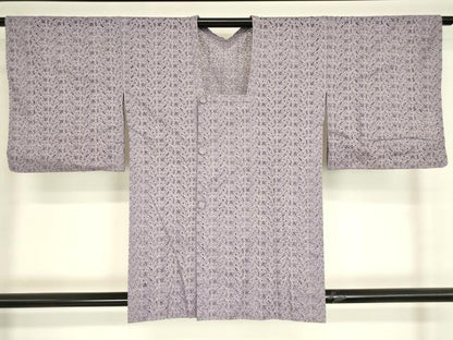 平和屋着物▽道行コート　スリーシーズン　春夏秋　塵除け　総レース　小花文　DABH6851az