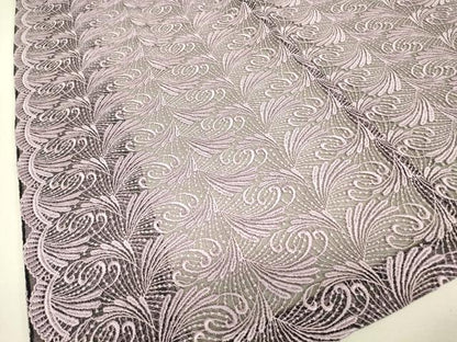 平和屋着物▽道行コート　スリーシーズン　春夏秋　塵除け　総レース　舞葉文　DABH6857az