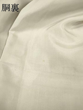 平和屋着物●結城紬　80亀甲　飛び亀甲柄　色紙散らし　正絹　逸品　DABH7181fe