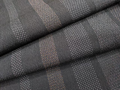 平和屋着物●本塩沢　110亀甲　間道　正絹　逸品　未使用　DABH7183fe