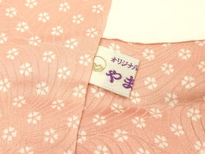 平和屋着物▼上質な小紋　飾花文　金彩　金通し地　やまと誂製　正絹　逸品　DABH7250fe