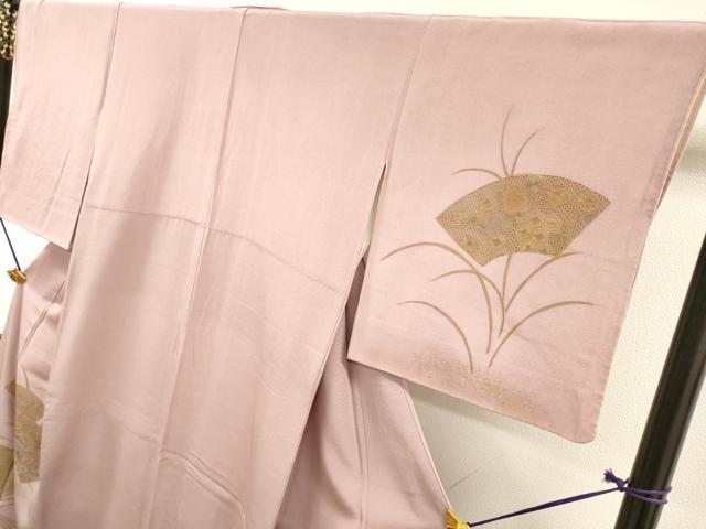 平和屋着物▼中国三大刺繍　スワトウ刺繍　汕頭刺繍　総刺繍　訪問着　流水宝尽くし地紙花文　暈し染　金彩　正絹　逸品　DABH7269fe