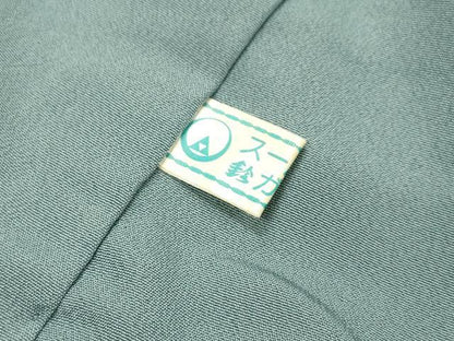 平和屋着物▼中国三大刺繍　スワトウ刺繍　汕頭刺繍　総刺繍　訪問着　片輪車草花文　暈し染　正絹　逸品　DABH7292fe