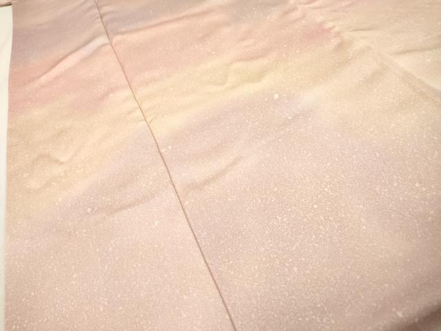 平和屋着物▼訪問着　霞文　暈し染　正絹　逸品　DABH7301fe