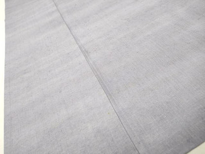 平和屋着物▽上質な紬　単衣　霞文　正絹　逸品　DABH7368fe