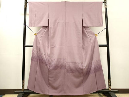 平和屋着物▼豪華色留袖　総刺繍　花青海波　暈し染　正絹　逸品　DABH7372fe