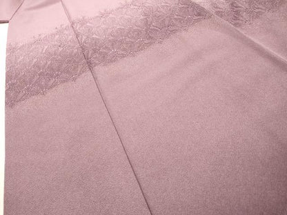 平和屋着物▼豪華色留袖　総刺繍　花青海波　暈し染　正絹　逸品　DABH7372fe