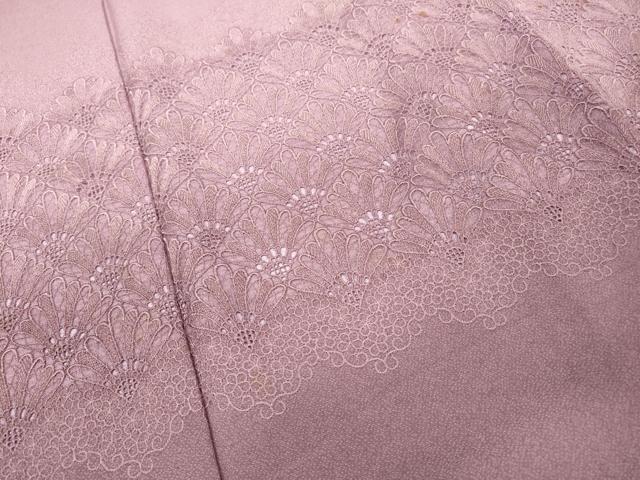 平和屋着物▼豪華色留袖　総刺繍　花青海波　暈し染　正絹　逸品　DABH7372fe