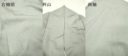 平和屋着物●訪問着　総刺繍　流水花文　金糸　ロング丈　正絹　逸品　DABH7381fe