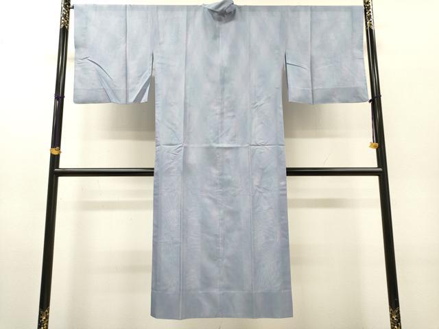 平和屋着物▽道中着　スリーシーズン　春夏秋　塵除け　霞文　暈し染　ロング丈　正絹　逸品　DABH7427fe