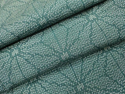 平和屋着物▽上質な紬　単衣　麻の葉文様　正絹　逸品　DABH7434fe