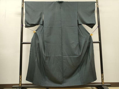 平和屋着物▽男性　単衣　本場大島紬　アンサンブル　仮絵羽　100亀甲　総詰め　正絹　逸品　DABH7441fe