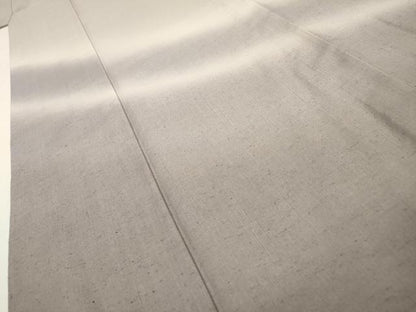 平和屋着物▽訪問着　単衣　紬地　霞文　ロング丈　正絹　逸品　DABH7450fe