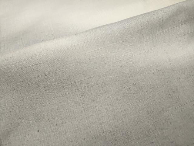 平和屋着物▽訪問着　単衣　紬地　霞文　ロング丈　正絹　逸品　DABH7450fe