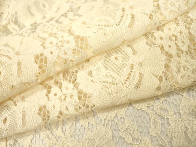 平和屋着物▽羽織　スリーシーズン　春夏秋　塵除け　総レース　草花　レグホーン色　DABH7460fe