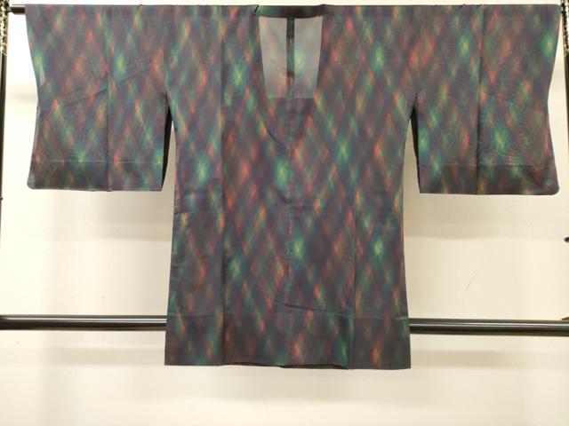 平和屋着物▽道行コート　スリーシーズン　春夏秋　塵除け　二部式　霞文　正絹　逸品　DABH7462fe