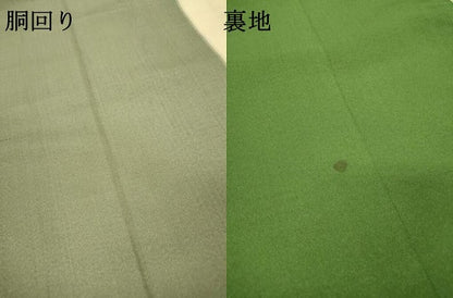 平和屋着物▼六通柄袋帯　正倉院向かい鳥花文　金糸　DABH7517fe