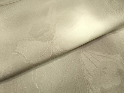 平和屋着物▼上質な小紋　草花地紋　暈し染　正絹　逸品　DABH7612fe