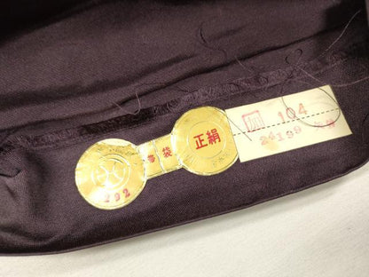 平和屋着物▼西陣　六通柄袋帯　花鳥唐草文　金糸　引箔　証紙付き　正絹　逸品　DABH7674fe