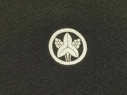 平和屋着物▼中国三大刺繍　スワトウ刺繍　汕頭刺繍　総刺繍　黒留袖　正倉院道長花文　暈し染　金銀彩　正絹　逸品　DABH7723fe