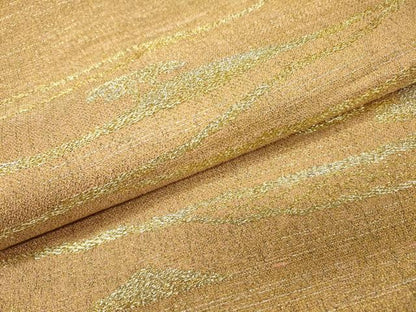平和屋着物▼六通柄袋帯　風景文　煌金綴錦　正絹　逸品　DABH7737fe