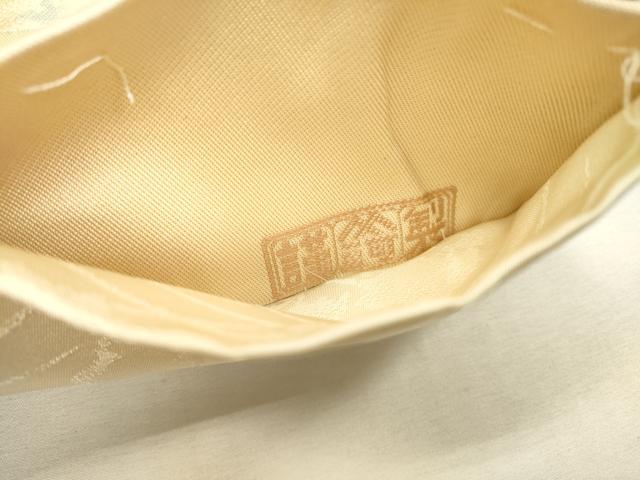 平和屋着物▼六通柄袋帯　亀甲花文　金糸　正絹　逸品　未使用　DABH7848fe
