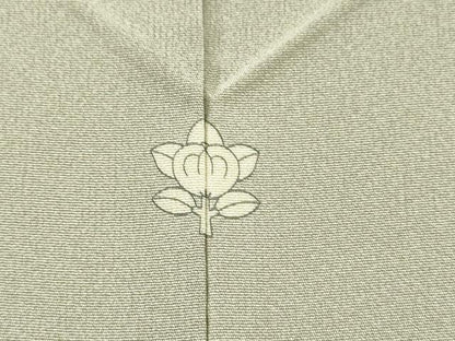 平和屋着物●豪華色留袖　駒刺繍　地紙群れ鶴花文　金銀彩　正絹　逸品　DABH7933fe