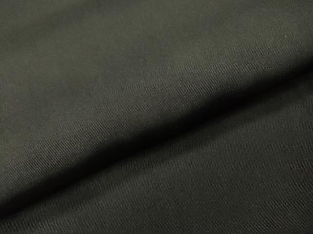 平和屋着物●男性 黒紋付・羽織セット 正絹 逸品 DABH7938fe