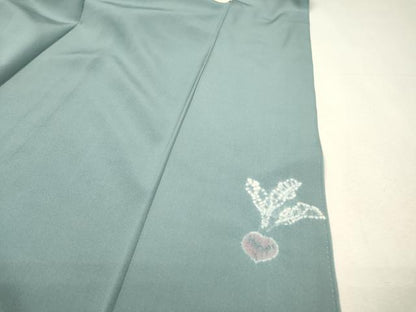 平和屋着物●訪問着　紬地　絞り　成り物　正絹　逸品　DABH7940fe