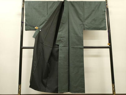 平和屋着物●男性　本場大島紬　アンサンブル　100亀甲　総詰め　キングサイズ　正絹　逸品　未使用　DABH7957fe