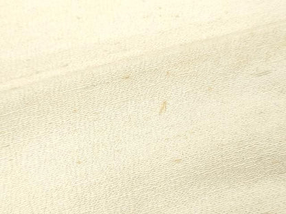 平和屋着物▼白生地　ちりめん紬　浜紬　反物　着尺　生成り色　逸品　未使用　DABH8056zy