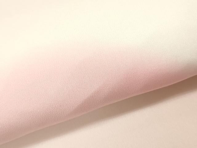 平和屋着物▼長襦袢　反物　着尺　遠山文　暈し染め　逸品　未使用　DABH8067zy