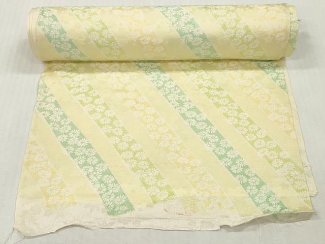 平和屋着物●創業460年・千總　小紋　反物　着尺　舞花文　大丸扱い　逸品　未使用　DABH8092zy