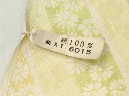 平和屋着物●創業460年・千總　小紋　反物　着尺　舞花文　大丸扱い　逸品　未使用　DABH8092zy