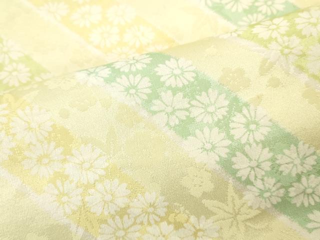 平和屋着物●創業460年・千總　小紋　反物　着尺　舞花文　大丸扱い　逸品　未使用　DABH8092zy