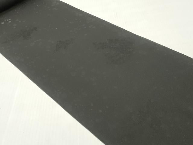 平和屋着物▼羽織・コート　黒反物　羽尺　風景地紋　逸品　未使用　DABH8115zy