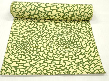 平和屋着物▼羽織・コート　反物　羽尺　菊尽くし　逸品　未使用　DABH8118zy