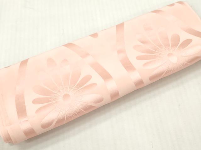 平和屋着物▼長襦袢　反物　着尺　立涌花地紋　虹色　逸品　未使用　DABH8137zy