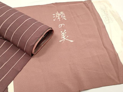 平和屋着物▼柄見本　反物　瀬の美　ろうけつ染め　リメイク生地　材料　逸品　未使用　DABH8218zy